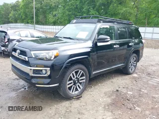 2015 Toyota 4Runner Limited with VIN JTEBU5JR7F5256392, listed as a IAAI auction lot 42114669 with 201,644 mi miles and . Bid and sale history available at DreamBid. Image 2.