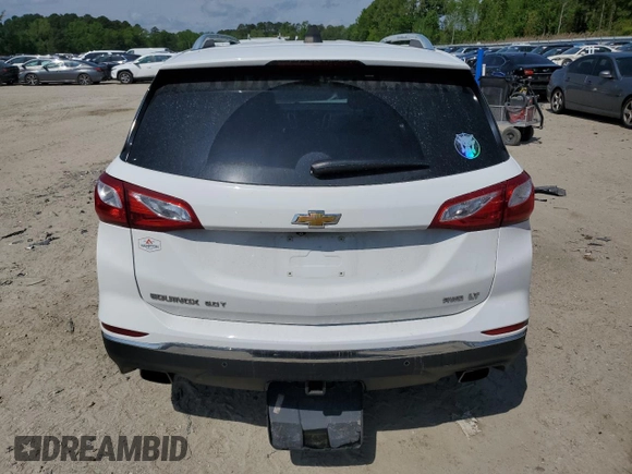 2020 Chevrolet Equinox LT z VIN 3GNAXVEX9LS591386, wystawiony jako Copart lot #53841465 z przebiegiem 59 265 mil mil oraz Szkoda całkowita • Salvage title. Historia ofert i sprzedaży dostępna na DreamBid. Obrazek 6.