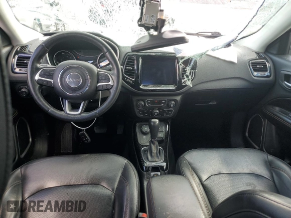 2018 Jeep Compass Limited с VIN 3C4NJDCBXJT264225, выставлен на аукционе Copart как лот 55861215 с пробегом 96 298 миль миль и Списание • Salvage title. История ставок и продаж доступна на DreamBid. Изображение 8.