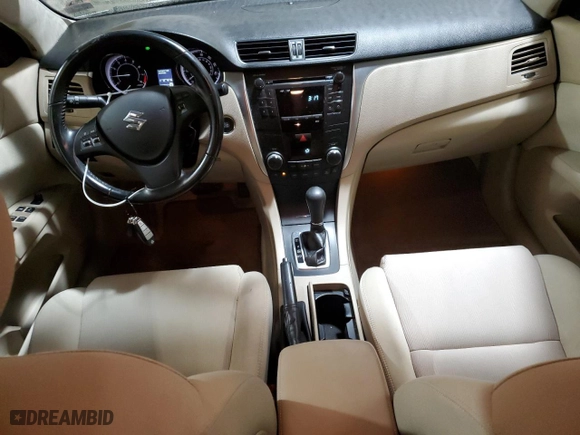 2012 Suzuki Kizashi SE with VIN JS2RF9A32C6101325, listed as a Copart auction lot 81052484 with 97,864 mi miles and Salvage Title. Bid and sale history available at carsss.com. Image 8.