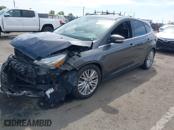 2018 Ford Focus Titanium with VIN 1FADP3N23JL241453, listed as a IAAI auction lot 42025190 with 90,174 mi miles and . Bid and sale history available at DreamBid. Image 2.