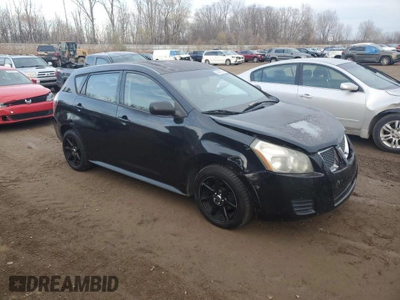 2009 Pontiac Vibe w/1SA with VIN 5Y2SP67859Z434555, listed as a Copart auction lot 82453704 with 189,598 mi miles and Clean Title. Bid and sale history available at carsss.com. Image 4.