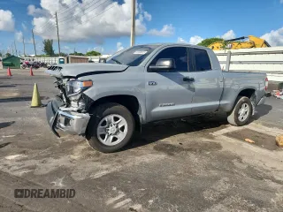2021 Toyota Tundra SR with VIN 5TFRY5F11MX291568, listed as a Copart auction lot 61199515 with 69,104 mi miles and Non repairable. Bid and sale history available at DreamBid. Image 1.