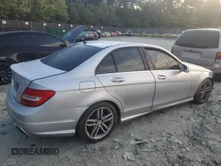 2013 Mercedes-Benz C 300 Sport with VIN WDDGF8AB5DA835769, listed as a Copart auction lot 75489344 with 124,824 mi miles and Salvage Title. Bid and sale history available at DreamBid. Image 3.