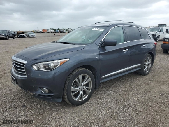 2014 Infiniti QX60 with VIN 5N1AL0MM4EC505565, listed as a Copart auction lot 51713925 with 105,838 mi miles and Clean Title. Bid and sale history available at carsss.com. Image 1.