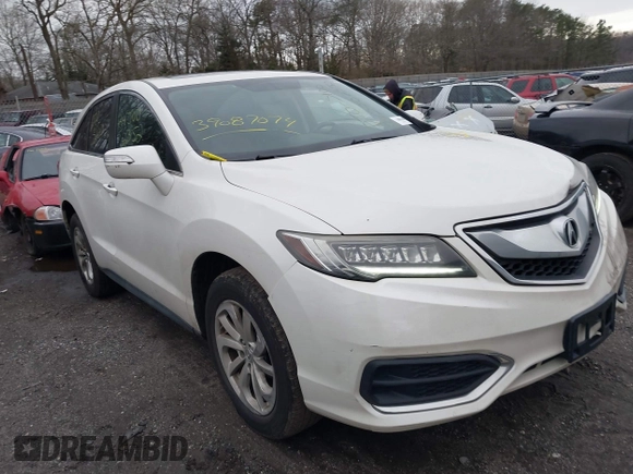 2017 Acura RDX with VIN 5J8TB4H36HL000755, listed as a IAAI auction lot 39087074 with 101,511 mi miles and . Bid and sale history available at DreamBid. Image 1.