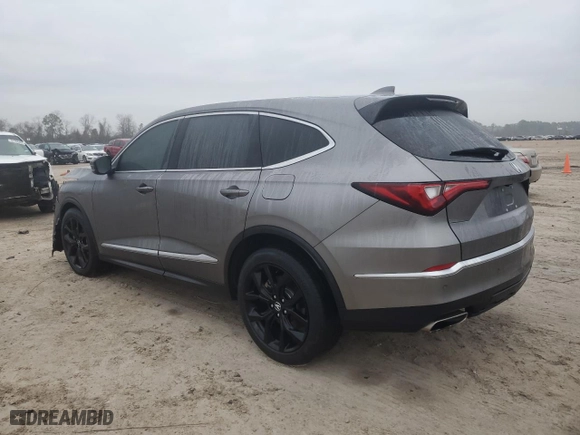 2022 Acura MDX w/Technology Package with VIN 5J8YD9H46NL012437, listed as a Copart auction lot 43722385 with 0 mi miles and Salvage Title. Bid and sale history available at carsss.com. Image 2.