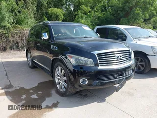 2012 Infiniti QX56 7-passenger with VIN JN8AZ2NE6C9017920, listed as a IAAI auction lot 42714427 with Not provided miles and . Bid and sale history available at DreamBid. Image 1.