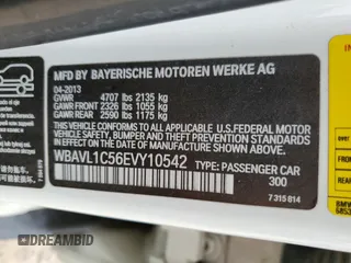 2014 BMW X1 xDrive28i z VIN WBAVL1C56EVY10542, wystawiony jako Copart lot #53116555 z przebiegiem 109 473 mil mil oraz Czysty tytuł • Clean title. Historia ofert i sprzedaży dostępna na DreamBid. Obrazek 12.