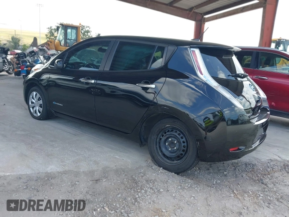 2013 Nissan LEAF SV with VIN 1N4AZ0CP5DC423797, listed as a IAAI auction lot 42097383 with Not provided miles and . Bid and sale history available at DreamBid. Image 3.