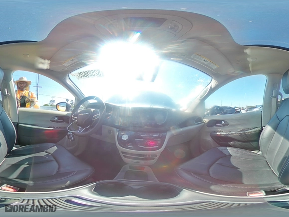 2023 Chrysler Pacifica Touring L with VIN 2C4RC1BG6PR629972, listed as a Copart auction lot 52528625 with 27,894 mi miles and Salvage Title. Bid and sale history available at carsss.com. Image 15.