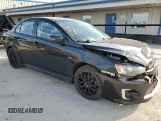 2016 Mitsubishi Lancer ES with VIN JA32U2FU5GU001861, listed as a Copart auction lot 76461034 with 136,135 mi miles and Salvage Title. Bid and sale history available at DreamBid. Image 4.