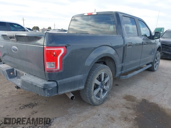 2017 Ford F-150 XL with VIN 1FTEW1CP8HFA97542, listed as a IAAI auction lot 41567737 with 86,014 mi miles. Bid and sale history available at carsss.com. Image 4.