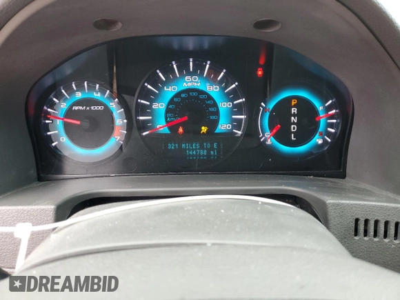 2012 Ford Fusion SEL z VIN 3FAHP0JA7CR300456, wystawiony jako Copart lot #44750125 z przebiegiem 144 788 mil mil oraz Szkoda całkowita • Salvage title. Historia ofert i sprzedaży dostępna na DreamBid. Obrazek 9.