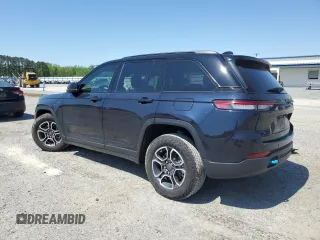 2022 Jeep Grand Cherokee Trailhawk with VIN 1C4RJYC66N8735786, listed as a Copart auction lot 52242615 with 39,626 mi miles and Salvage title. Bid and sale history available at DreamBid. Image 2.