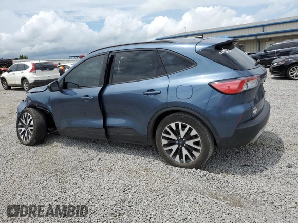 2020 Ford Escape SE Sport Hybrid with VIN 1FMCU0BZ9LUC48169, listed as a Copart auction lot 61359635 with 89,879 mi miles and Salvage title. Bid and sale history available at DreamBid. Image 2.