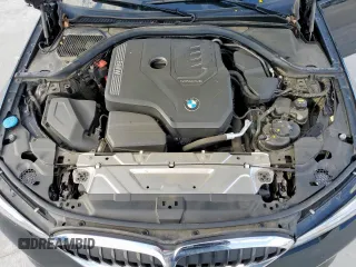 2020 BMW 3 Series 330i with VIN 3MW5R1J04L8B37143, listed as a Copart auction lot 58275205 with 29,938 mi miles and Salvage title. Bid and sale history available at DreamBid. Image 11.