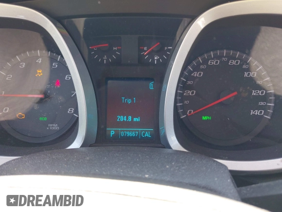 2010 Chevrolet Equinox LT w/1LT with VIN 2CNALDEW3A6256573, listed as a IAAI auction lot 41889787 with 79,667 mi miles. Bid and sale history available at carsss.com. Image 7.