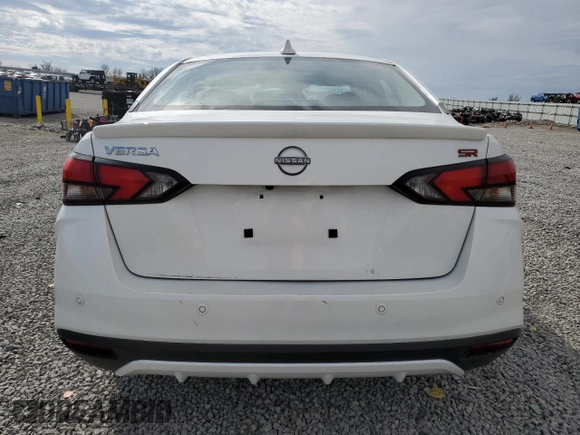 2023 Nissan Versa SR with VIN 3N1CN8FV9PL848894, listed as a Copart auction lot 50460125 with 19,674 mi miles and Salvage Title. Bid and sale history available at carsss.com. Image 6.