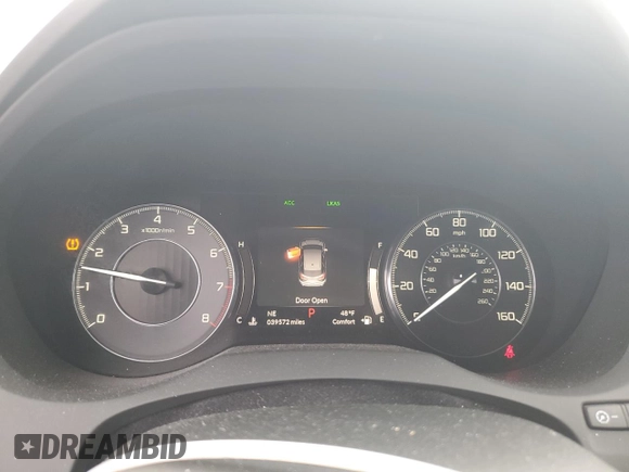 2020 Acura RDX with VIN 5J8TC1H30LL010900, listed as a Copart auction lot 80543154 with 39,572 mi miles and Salvage title. Bid and sale history available at DreamBid. Image 9.