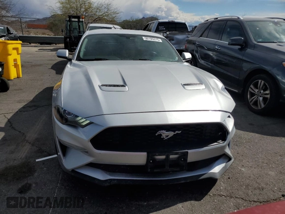 2019 Ford Mustang EcoBoost with VIN 1FA6P8TH4K5143552, listed as a Copart auction lot 50105315 with 58,648 mi miles and Salvage Title. Bid and sale history available at carsss.com. Image 5.