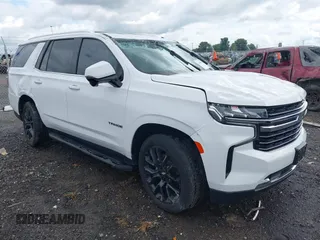 2022 Chevrolet Tahoe LT with VIN 1GNSKNKD3NR325364, listed as a IAAI auction lot 42483559 with 75,708 mi miles and . Bid and sale history available at DreamBid. Image 1.
