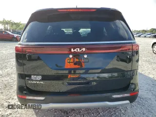 2024 Kia Carnival LX with VIN KNDNB4H39R6325018, listed as a Copart auction lot 79029134 with 14,111 mi miles and Salvage Title. Bid and sale history available at carsss.com. Image 6.