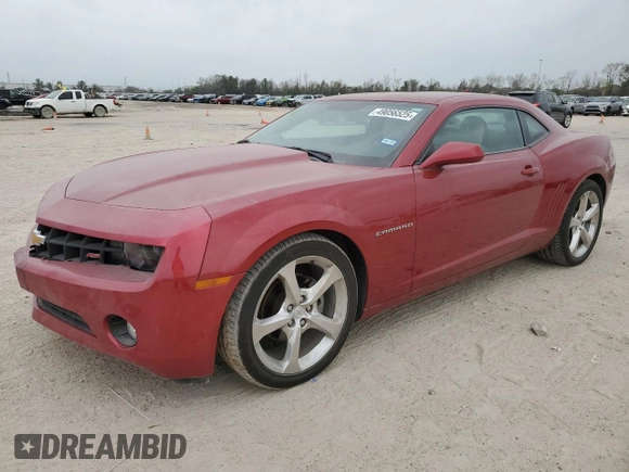 2013 Chevrolet Camaro LT with VIN 2G1FC1E31D9240009, listed as a Copart auction lot 49056525 with 16,316 mi miles and Salvage Title. Bid and sale history available at carsss.com. Image 1.