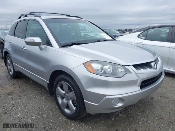 2008 Acura RDX Tech Pkg with VIN 5J8TB18578A000792, listed as a IAAI auction lot 41807254 with 119,554 mi miles. Bid and sale history available at carsss.com. Image 1.