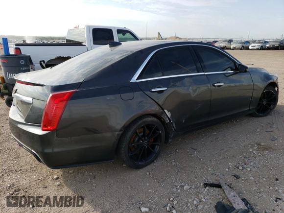2017 Cadillac CTS Luxury AWD with VIN 1G6AX5SS3H0159377, listed as a Copart auction lot 71490094 with 112,287 mi miles and Salvage Title. Bid and sale history available at DreamBid. Image 3.