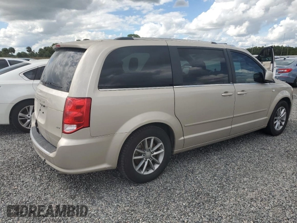 2014 Dodge Grand Caravan SXT 30th Anniversary with VIN 2C4RDGCG2ER328126, listed as a Copart auction lot 74277684 with Not Provided miles and Salvage Title. Bid and sale history available at DreamBid. Image 3.