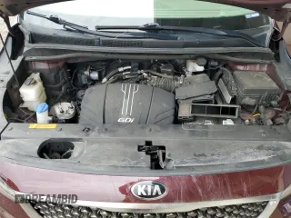 2017 Kia Sedona SX-L with VIN KNDME5C14H6279899, listed as a Copart auction lot 60642874 with 102,658 mi miles and Salvage Title. Bid and sale history available at carsss.com. Image 12.