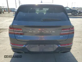 2022 Genesis GV80 z VIN KMUHCESC7NU076679, wystawiony jako Copart lot #57894835 z przebiegiem 49 882 mil mil oraz Szkody całkowita. Historia ofert i sprzedaży dostępna na DreamBid. Obrazek 6.