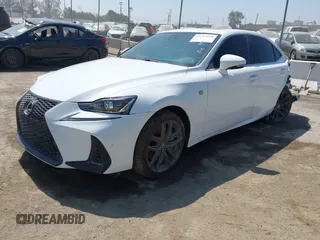 2020 Lexus IS 300 F Sport with VIN JTHGA1D25L5104440, listed as a IAAI auction lot 39757578 with 36,962 mi miles and . Bid and sale history available at DreamBid. Image 21.