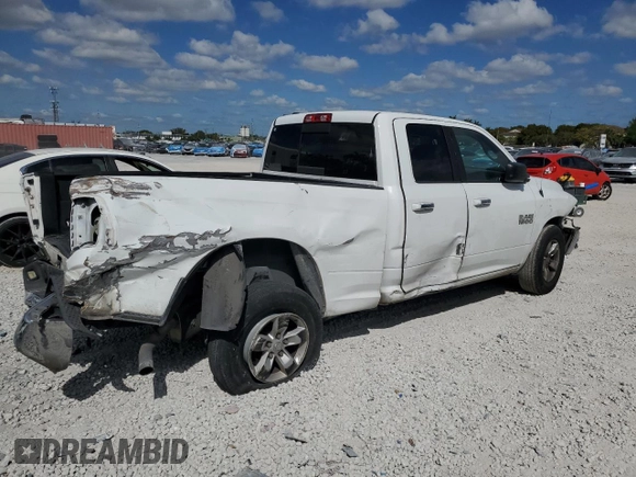 2018 Ram 1500 SLT with VIN 1C6RR6GG2JS104828, listed as a Copart auction lot 49711825 with 140,083 mi miles and Salvage title. Bid and sale history available at DreamBid. Image 3.