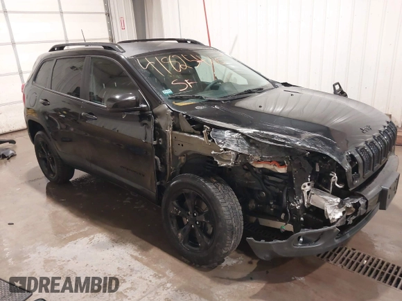 2016 Jeep Cherokee Latitude with VIN 1C4PJMCS2GW218917, listed as a IAAI auction lot 41825426 with 123,789 mi miles and . Bid and sale history available at DreamBid. Image 1.