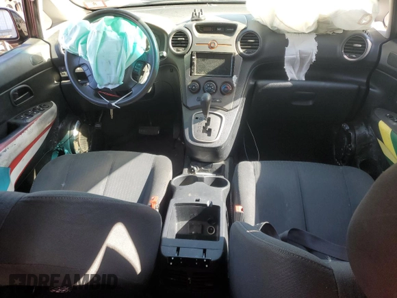 2009 Kia Rondo LX Base with VIN KNAFG528497260778, listed as a Copart auction lot 76497534 with 276,585 mi miles and Salvage Title. Bid and sale history available at carsss.com. Image 8.