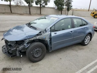 2022 Toyota Corolla LE with VIN JTDEPMAE1N3012537, listed as a Copart auction lot 50564265 with 18,310 mi miles and Salvage Title. Bid and sale history available at carsss.com. Image 1.