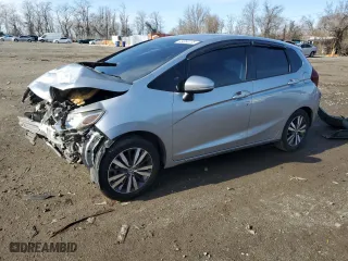 2017 Honda Fit EX with VIN JHMGK5H75HS002350, listed as a Copart auction lot 49056135 with NaN miles and Salvage Title. Bid and sale history available at carsss.com. Image 1.