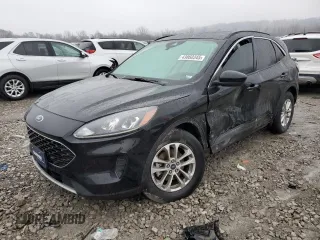 2020 Ford Escape SE with VIN 1FMCU9G69LUC20553, listed as a Copart auction lot 43860345 with 53,466 mi miles and Salvage Title. Bid and sale history available at carsss.com. Image 1.