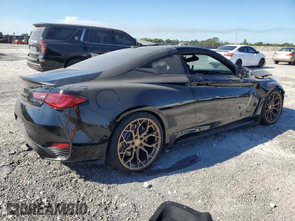 2018 Infiniti Q60 Luxe with VIN JN1EV7EK7JM343265, listed as a Copart auction lot 49832355 with 48,382 mi miles and Non Repairable. Bid and sale history available at carsss.com. Image 3.