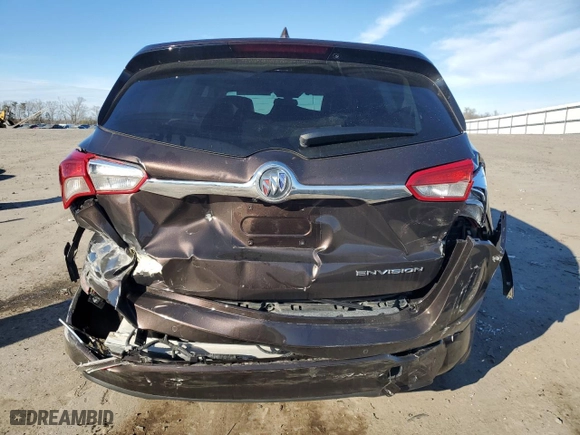 2020 Buick Envision Preferred with VIN LRBFXBSA2LD134172, listed as a Copart auction lot 46811775 with 93,512 mi miles and Salvage Title. Bid and sale history available at carsss.com. Image 6.