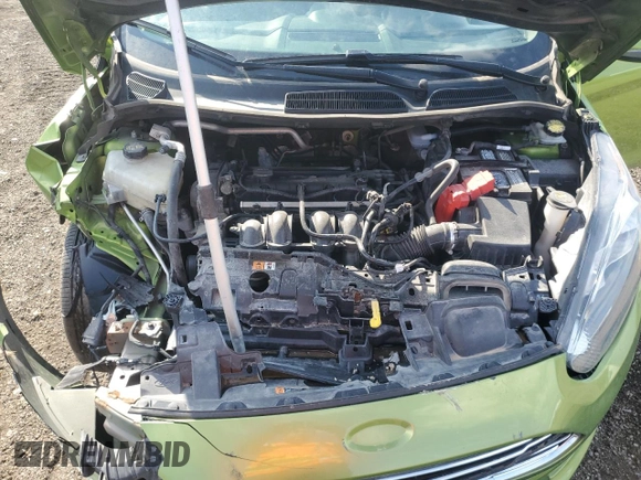 2018 Ford Fiesta SE with VIN 3FADP4EJXJM140597, listed as a Copart auction lot 53717885 with 0 mi miles and Non Repairable. Bid and sale history available at carsss.com. Image 12.