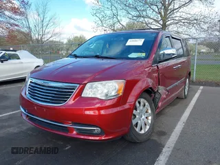 2012 Chrysler Town & Country Touring-L with VIN 2C4RC1CG3CR413148, listed as a IAAI auction lot 42040272 with 137,631 mi miles. Bid and sale history available at carsss.com. Image 2.