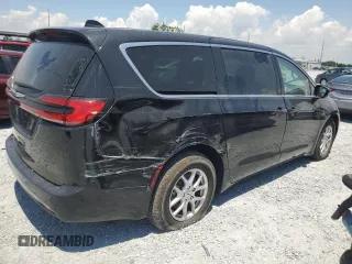2023 Chrysler Pacifica Touring L с VIN 2C4RC1BG0PR606557, выставлен на аукционе Copart как лот 57833105 с пробегом 18 551 миль миль и Списание • Salvage title. История ставок и продаж доступна на DreamBid. Изображение 3.