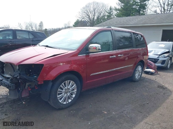 2012 Chrysler Town & Country Limited with VIN 2C4RC1GG4CR214376, listed as a IAAI auction lot 41930343 with 197,279 mi miles. Bid and sale history available at carsss.com. Image 2.