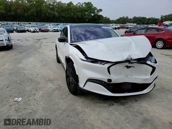 2021 Ford Mustang Mach-E California Route 1 with VIN 3FMTK2R74MMA27526, listed as a Copart auction lot 50214575 with 23,497 mi miles and Non Repairable. Bid and sale history available at DreamBid. Image 14.