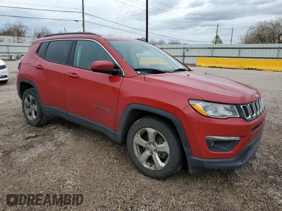 2020 Jeep Compass Altitude with VIN 3C4NJCBB7LT141660, listed as a Copart auction lot 89195595 with 112,474 mi miles and Clean Title. Bid and sale history available at carsss.com. Image 4.