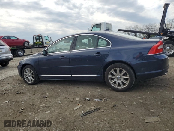 2010 Volvo S80 I6 with VIN YV1982AS9A1120378, listed as a Copart auction lot 53360155 with 146,914 mi miles and Clean Title. Bid and sale history available at carsss.com. Image 2.