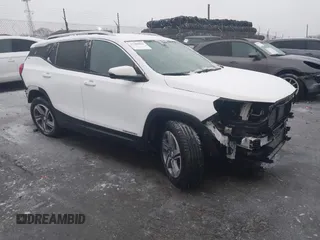 2019 GMC Terrain SLT z VIN 3GKALPEV8KL242778, wystawiony jako IAAI lot #41480826 z przebiegiem 138 322 mil mil oraz . Historia ofert i sprzedaży dostępna na DreamBid. Obrazek 1.